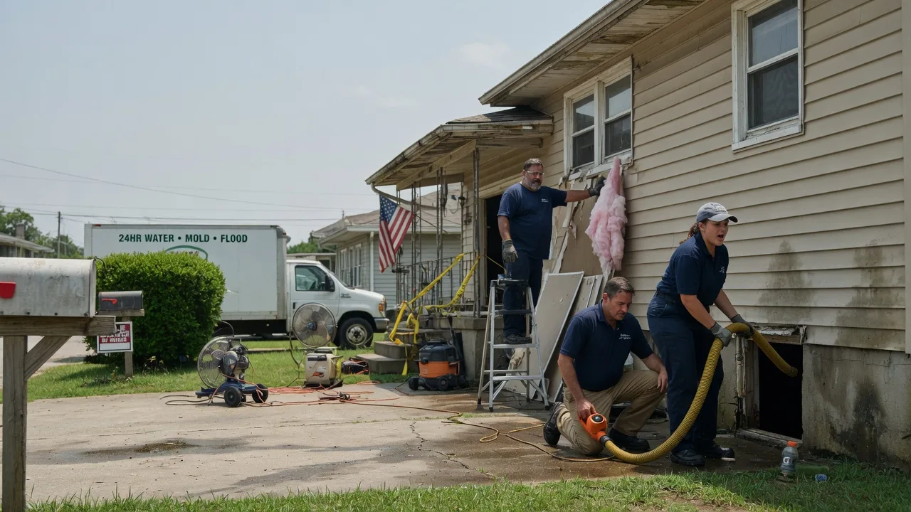 Water Damage Repair in Hall, MT near me